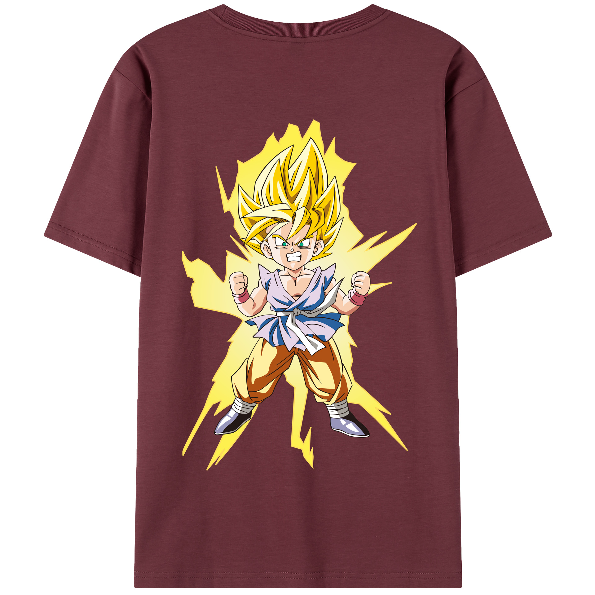 （画像用） ドラゴンボール ベジット DRAGON BALL Vegetto 綿100％半袖Tシャツ（背面プリント）